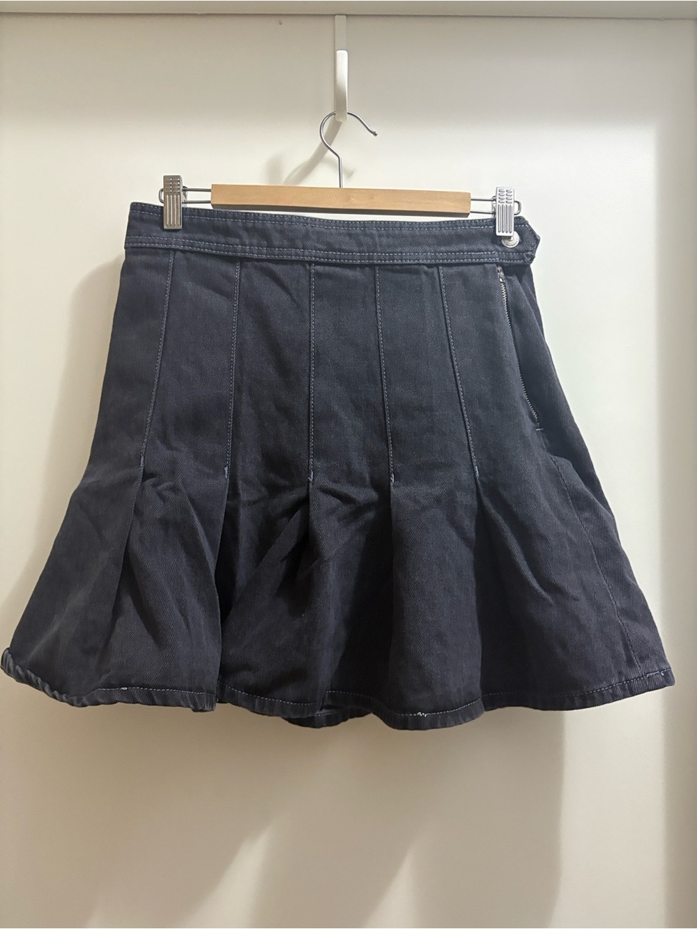 We The Free Black Paneled Circle Skirt